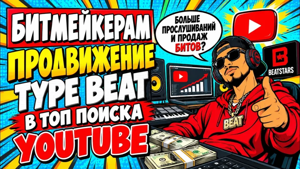 Как работает продвижение битов на YouTube и что реально даёт вывод Type Beat в топ поиска